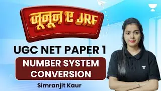 UGC NET Paper 1 | Number System Conversion | Simranjit Kaur