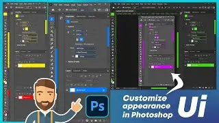 How to CUSTOMIZE User Interface Appearance in Photoshop