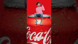 Coca Cola Miniature Photo Editing | Picsart Design Photo Editing Tutorial |