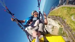 ЮАР - полет на параплане в Кейптауне с сигнального холма 2022  (GoPro+Drone)