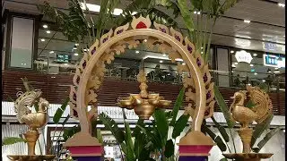 Deepavali 2018  Display @ Changi Airport - Terminal 1