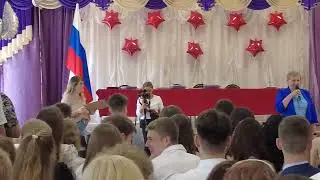 St. Petersburg School 79 Presentation of certificates (Home video)