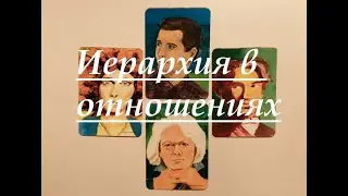 Прояснение иерархии в отношениях. Практика с МАК.