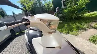 Suzuki address v125s небольшой обзор владельца тестдрайв