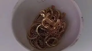 Квартование золота.