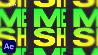 Mesh Warp text Animation - After Effects tutorial