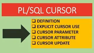 PL/SQL - Explicit Cursor Use in anonymous block in Oracle Database