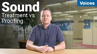 Soundproofing vs Sound Treatment #shorts