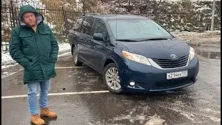 Toyota Sienna 4WD. Впечатления о покупке.