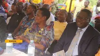 RUKIGA WOMEN CELEBRATION: DEFENSE MINISTER URGES RUKIGA RESIDENTS TO SHUN IDENTITY POLITICS