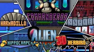 Alien Chaos 3D (3DS) - All Bosses