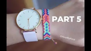BRAID WITH ME | Aztec Friendship Bracelet Part5