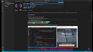 Installing Live Server on Visual Studio Code