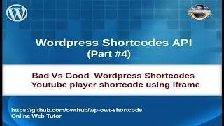 Complete Wordpress Shortcodes API Tutorial for beginners from scratch | Bad Vs Good WP Shortcodes