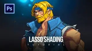 How to use the Lasso Tool to Color Digital art