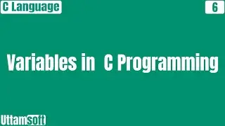 Variables in C Programming | declaration and initialization of c variables | Programming in C