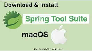 Download and Install Spring Tool Suite on macOS (Spring Tools 4 for Eclipse)