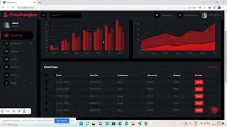 Angular 14 Free Admin Dashboard Template Working Demo with Source Code