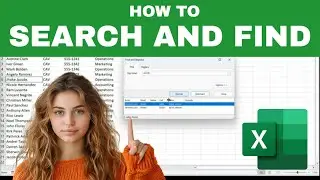 How to Search & FIND Words or Numbers in EXCEL (Easiest Way!)