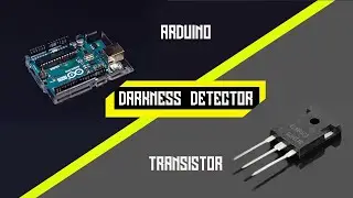 Transistor Vs Arduino, in making of Darkness Sensor || Project with LDR || CODE HUB