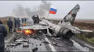 JUST NOW! Russia's largest airfield wiped off the face of the earth along with SU-57 fighters!