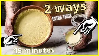 Ultimate Clotted Cream - From Any Cream In 15 Minutes