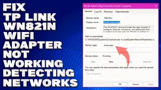 How To Fix TP-Link WN821N WiFi Adapter Not Working or Detecting Networks [Solution]