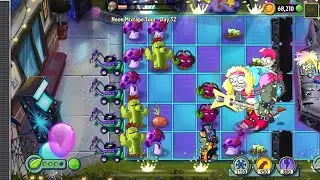 Fighting Neon Mixtape Tour Zomboss in PVZ2!