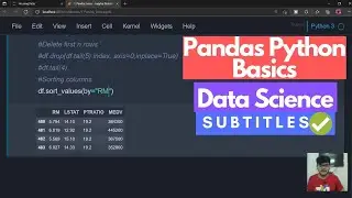 [1.2] Python Pandas Dataframe Tutorial | Data Science