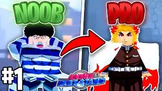 NOOB TO PRO IN ANIME LAST STAND... (CRAZY TRAIT LUCK?!?)