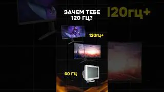 Зачем тебе монитор 120Гц и выше? 