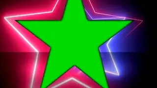 Star Green screen Background animation effects HD no copyright