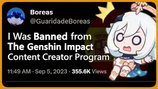 Spanish Genshin Content Creator got KICKED OUT from the Program