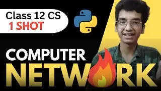 Computer Networks🔥One shot Class 12 Computer Science | FREE NOTES🔥