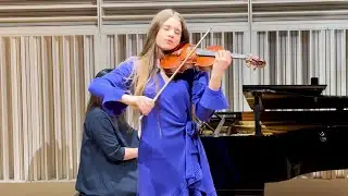 Violin Recital and Gift Exchange of 16-years-old Karolina Protsenko
