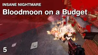 Minimum Bloodmoon Base...and It Worked! | 7DTD | Insane Nightmare Mode