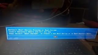 lenovo laptop default boot device missing or boot failed 2017