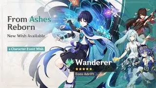 🔴Wanderer and Baizhu BANNERS | Genshin Impact 4.6