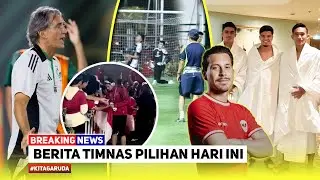 TIMNAS UMROH LALU  LATIHAN! Mancini KETIBAN Masalah~STY Sambut Jersey Baru~Diam2 Verdonk Misterius