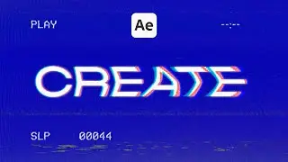 Time displacement | VHS animation tutorial in After Effects