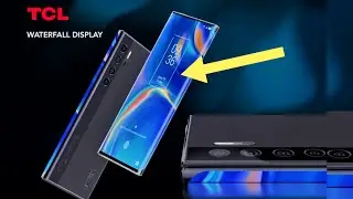 TCL Rollable Waterfall  wrap up Display Phone Unveiled in IFA Berlin 2020