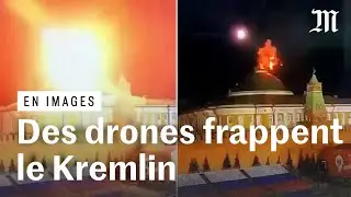 Les images de lattaque de drones sur le Kremlin