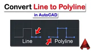 How to convert line to polyline in AutoCAD latest version
