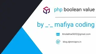 php Boolean value 