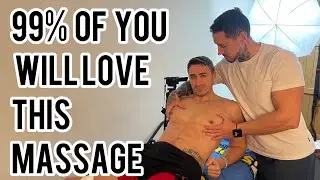 The most loved chest massage - ASMR MASSAGE