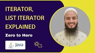 Iterable, Iterator, ListIterator Interfaces in Java | Tutorial | Implementation | Part 1