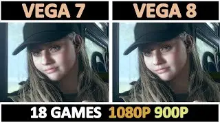 Ryzen 5 5600G(VEGA 7) vs Ryzen 7 5700G(VEGA 8) | Tested 18 Games |