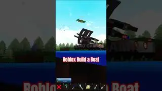 UFO vs Quad Tank in Roblox Build a Boat for Treasure PVP #roblox #babft