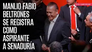 El exdirigente priista Manlio Fabio Beltrones se registra como aspirante a Senaduría