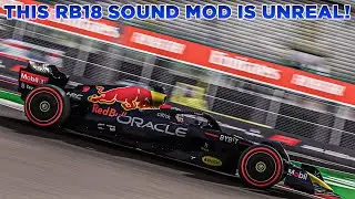 This Redbull RB18 Sound Mod is Unreal!